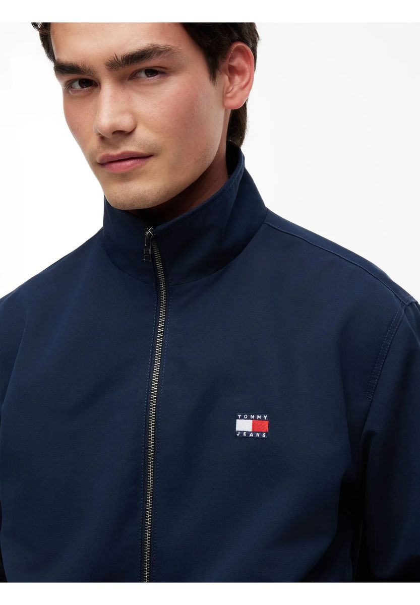 Klassische Blouson-Jacke mit Stehkragen