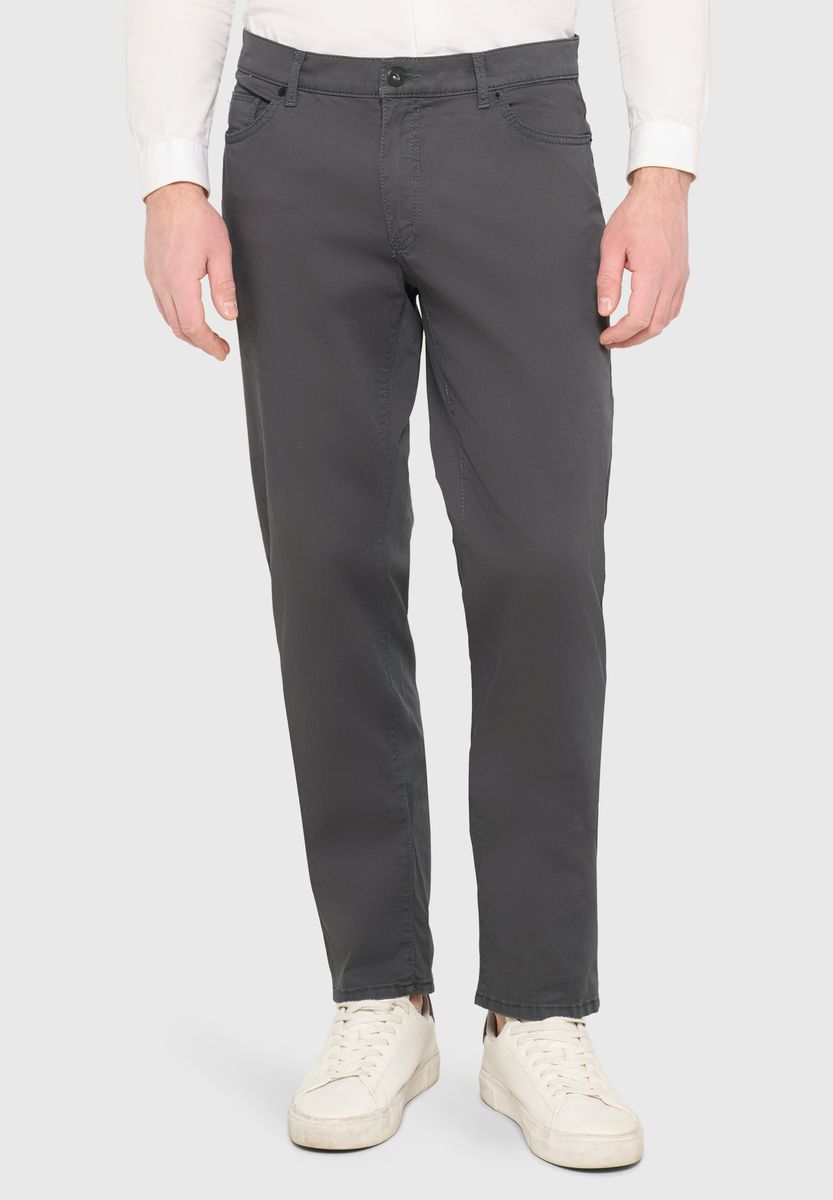 Klassische Five-Pocket-Hose mit geradem Bein