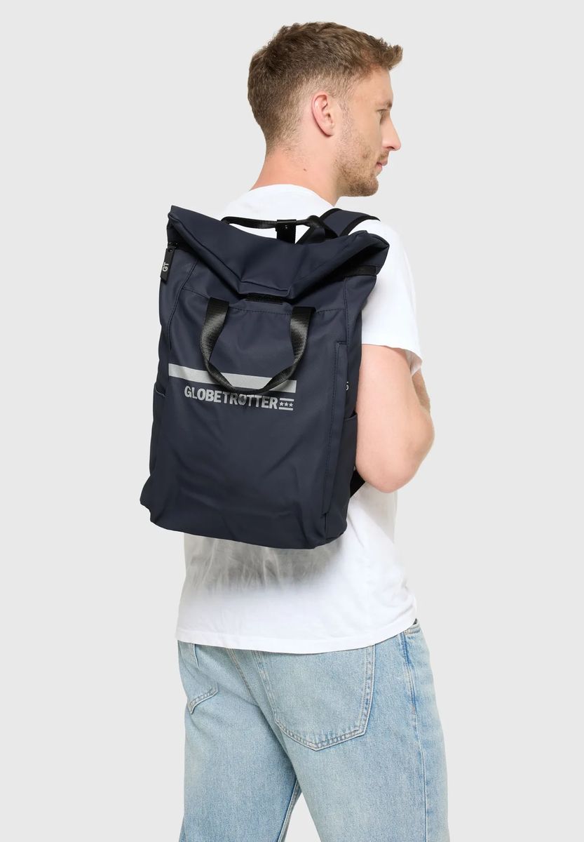 Funktionaler Roll-Top-Rucksack für Pendler