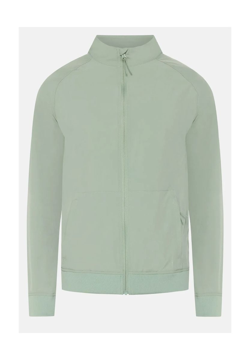 Leichte Trainingsjacke mit Stehkragen