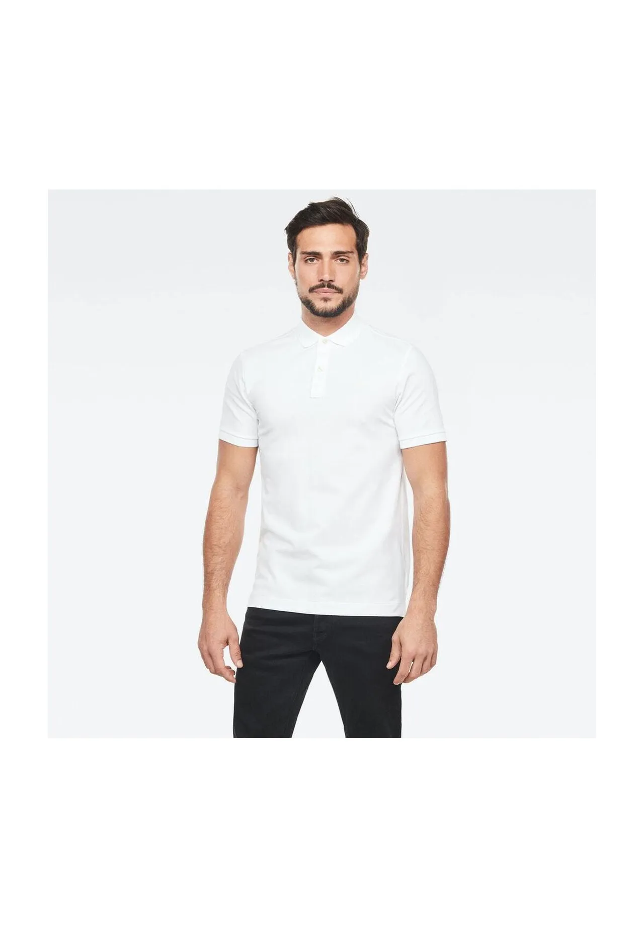 Klassisches Slim Fit Piqué Polo