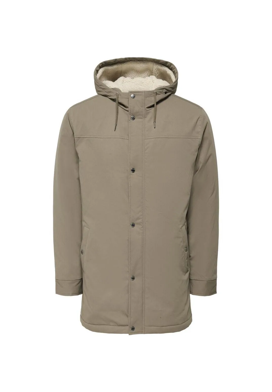 Parka mit Sherpa-Futter und Kapuze