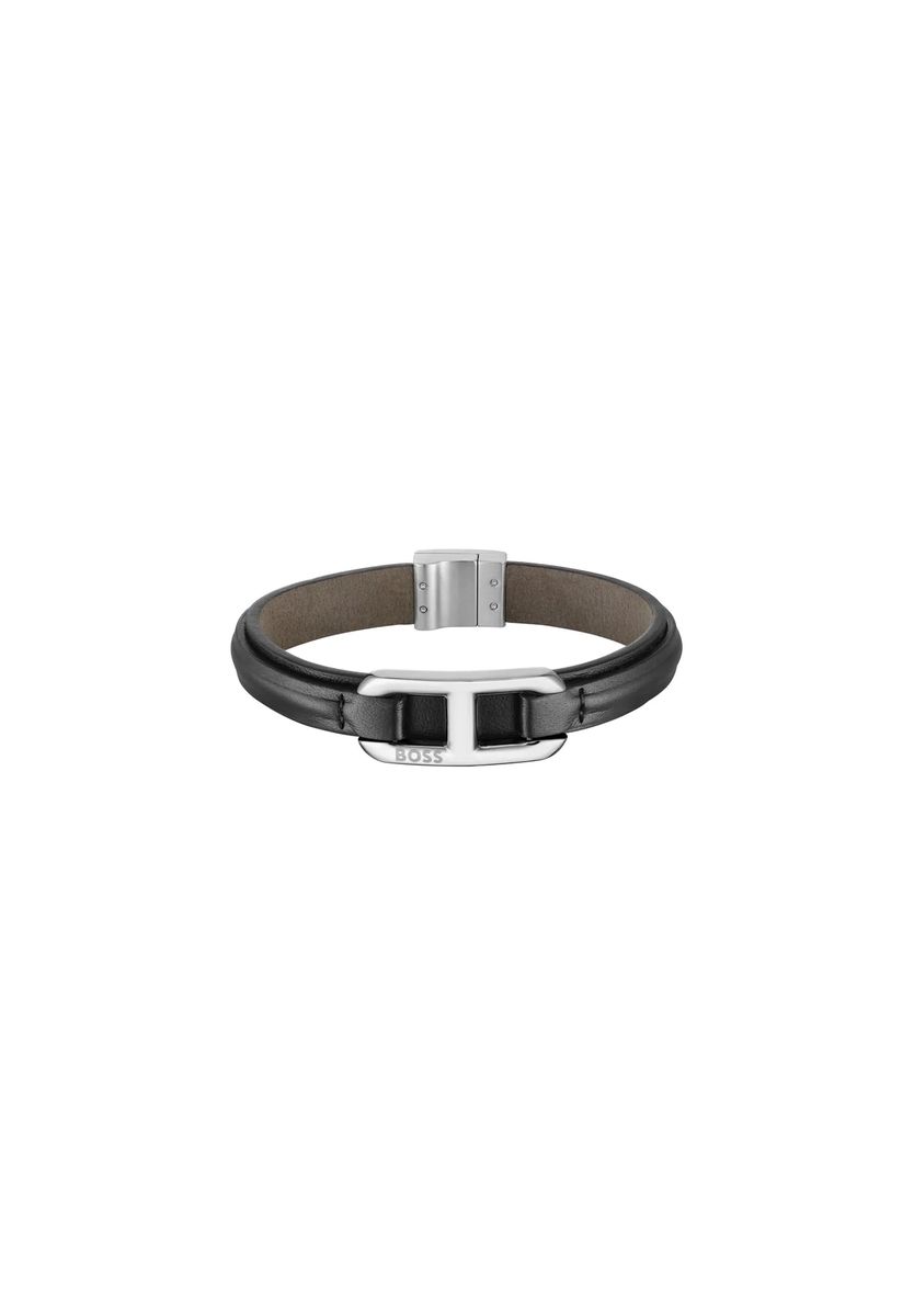 Moderne Leder-Manschette mit H-Glied