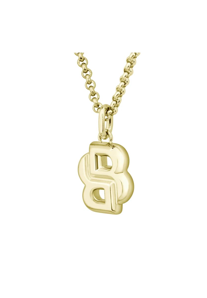 Kette mit stilisiertem Logo-Anhänger