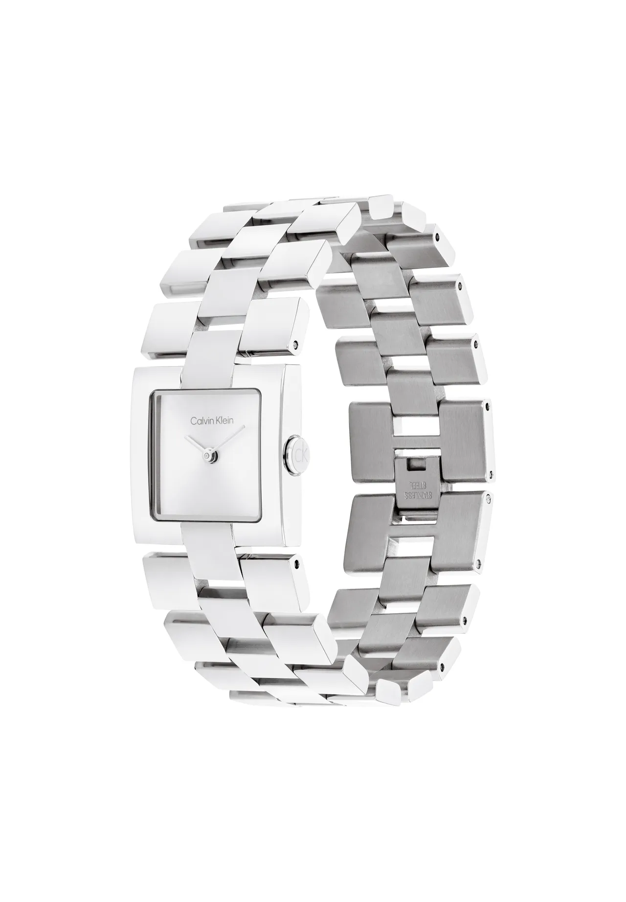 Minimalistische quadratische Armbanduhr