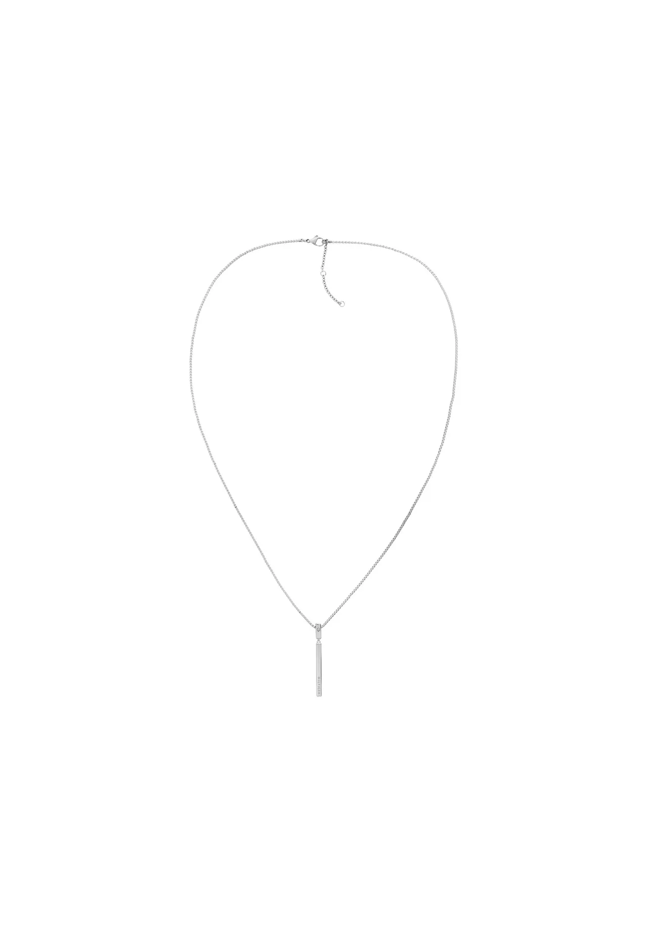 Minimalistische Halskette mit Stabanhänger