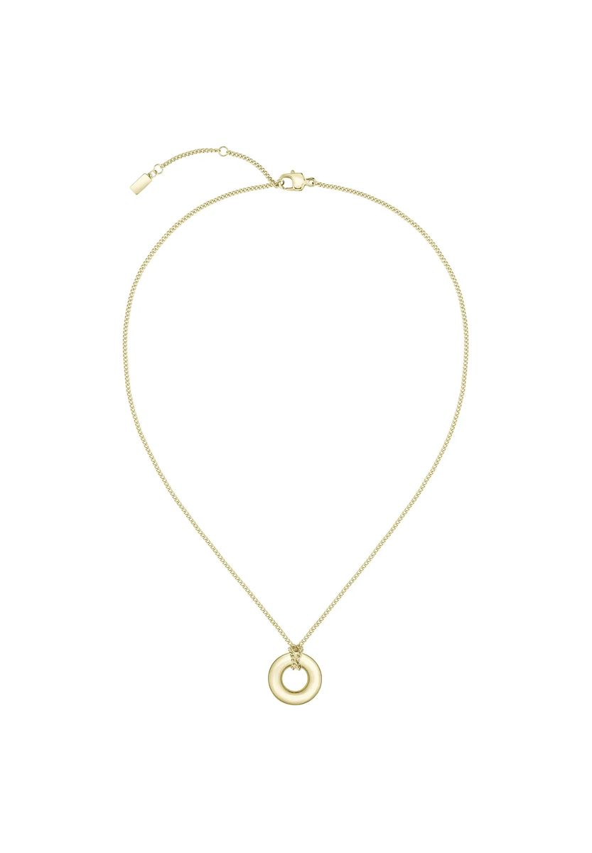 Elegante Halskette mit Ringanhänger