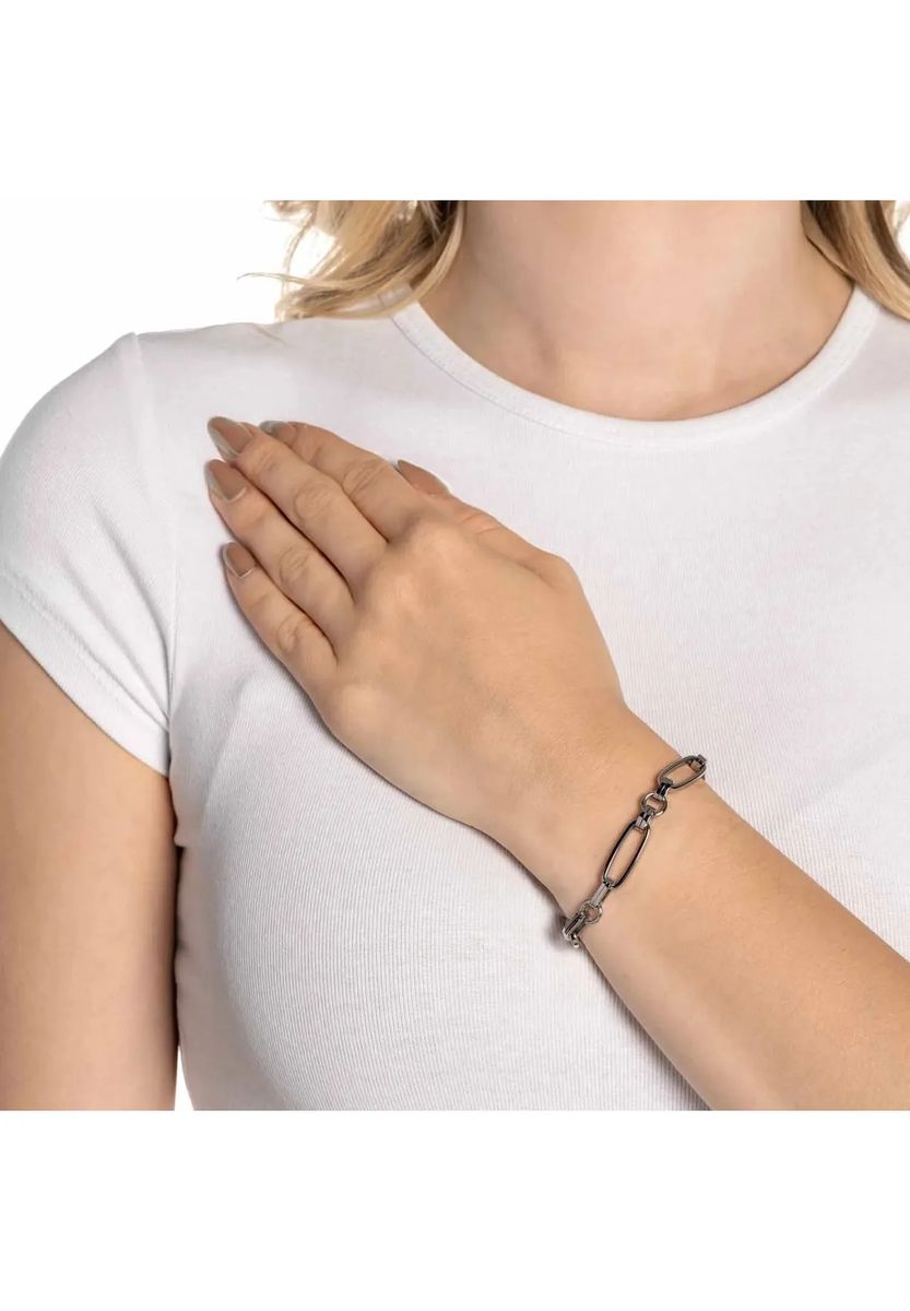 Gliederketten-Armband aus Edelstahl
