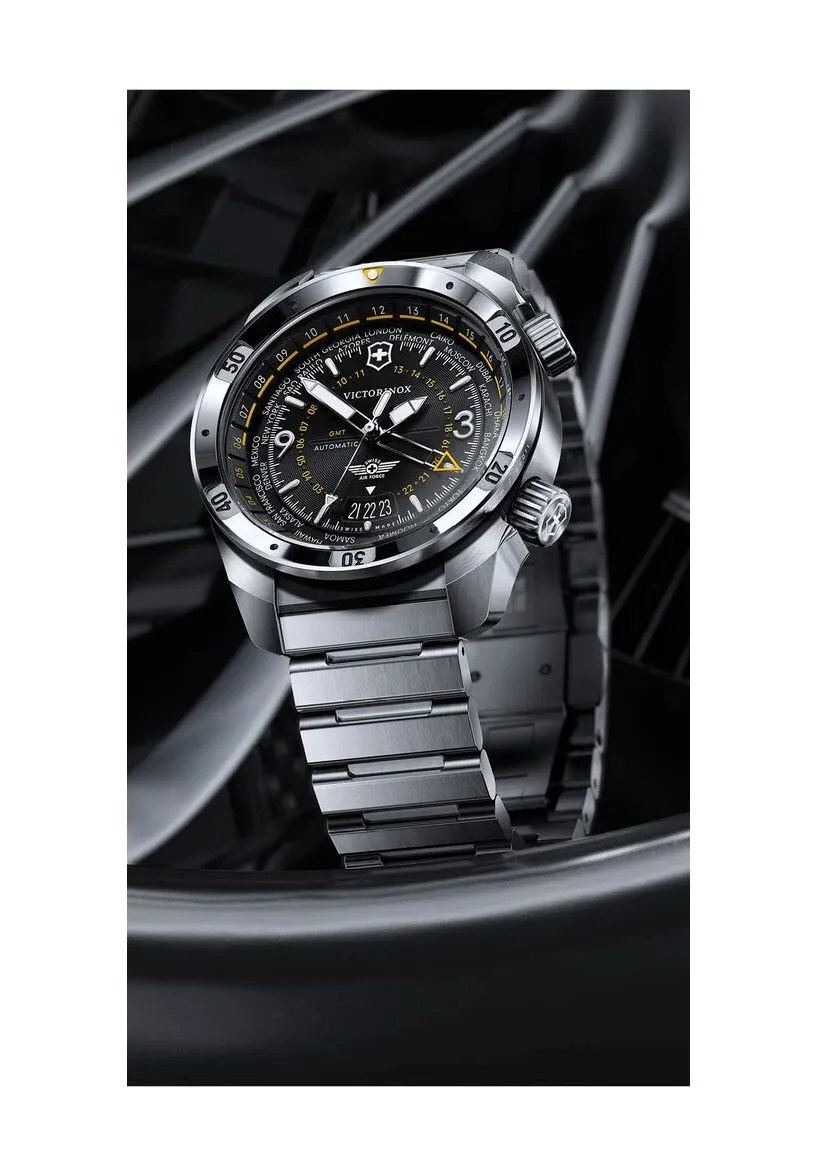 Airboss GMT Automatik-Armbanduhr