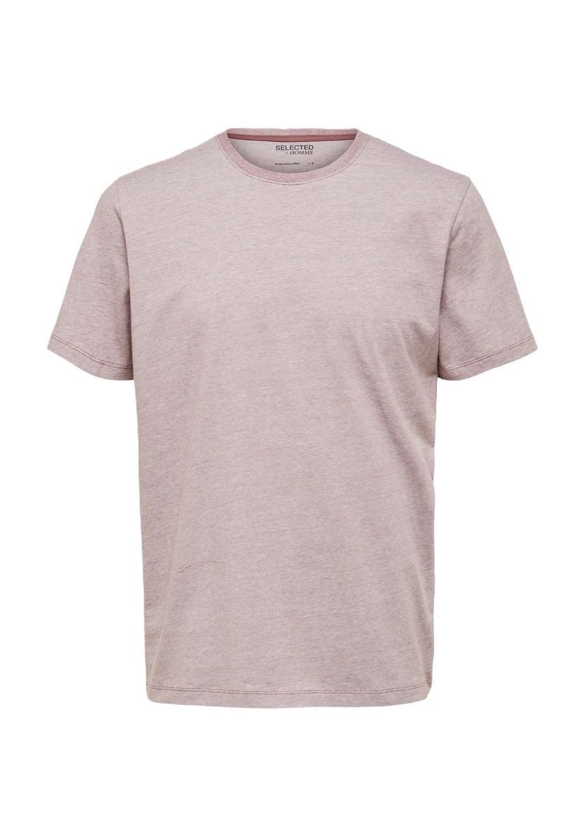 Klassisches Baumwoll T-Shirt mit Rundhalsausschnitt