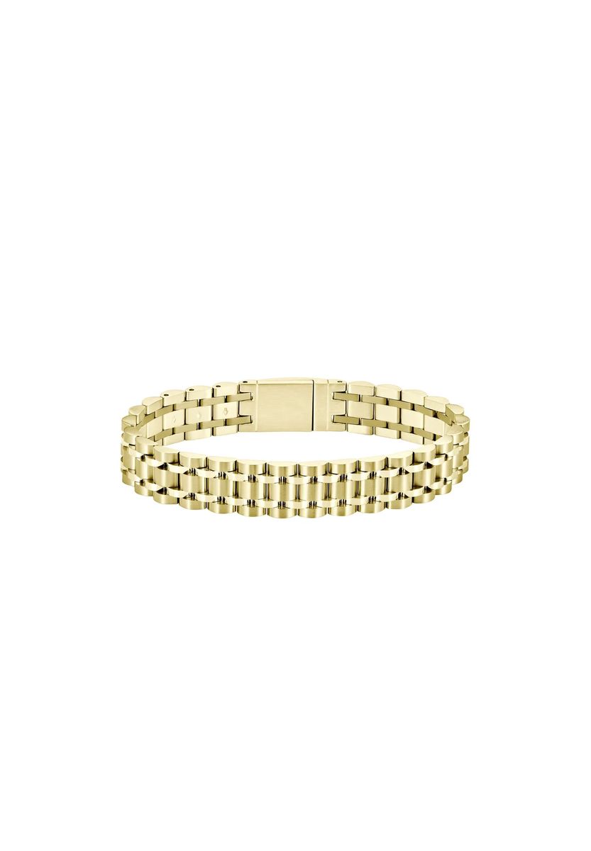 Elegantes goldfarbenes Gliederkettenarmband
