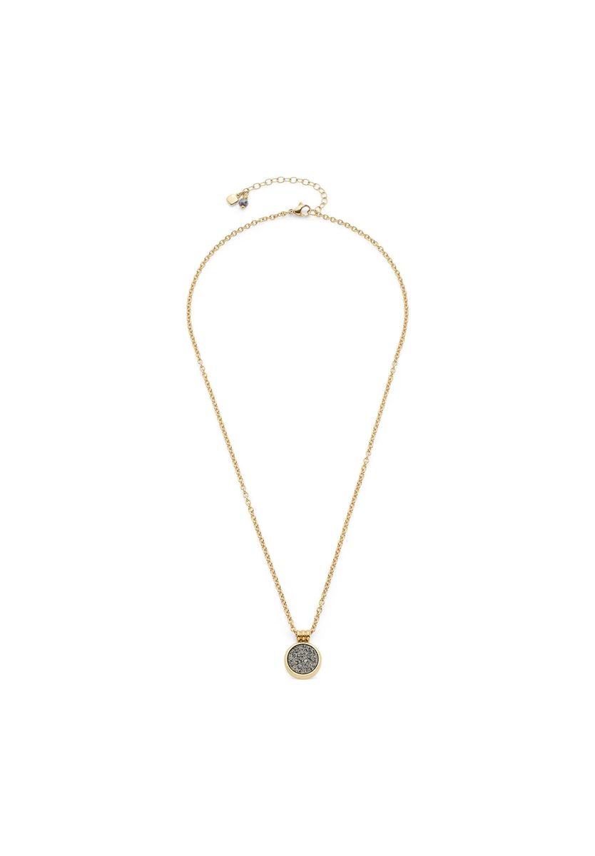 Elegante Halskette mit Achat-Anhänger