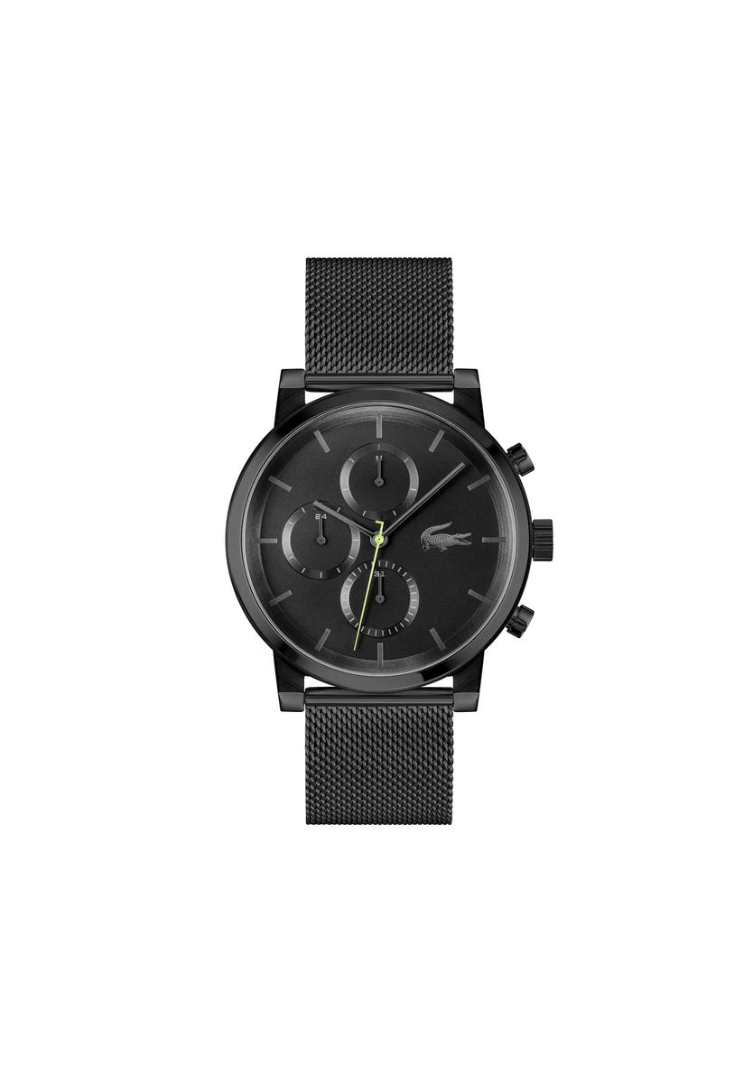Minimalistischer Chronograph mit Mesh-Armband