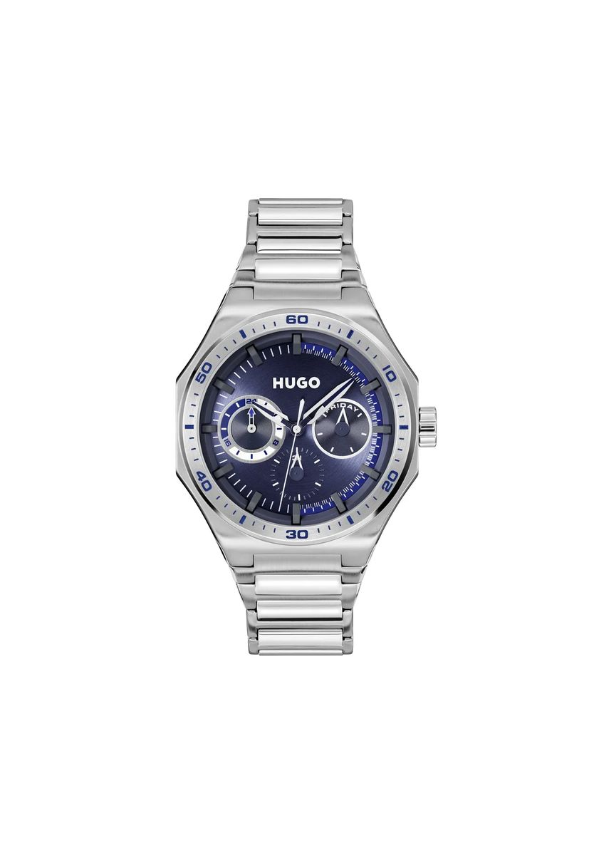 Multifunktions-Chronograph aus Edelstahl