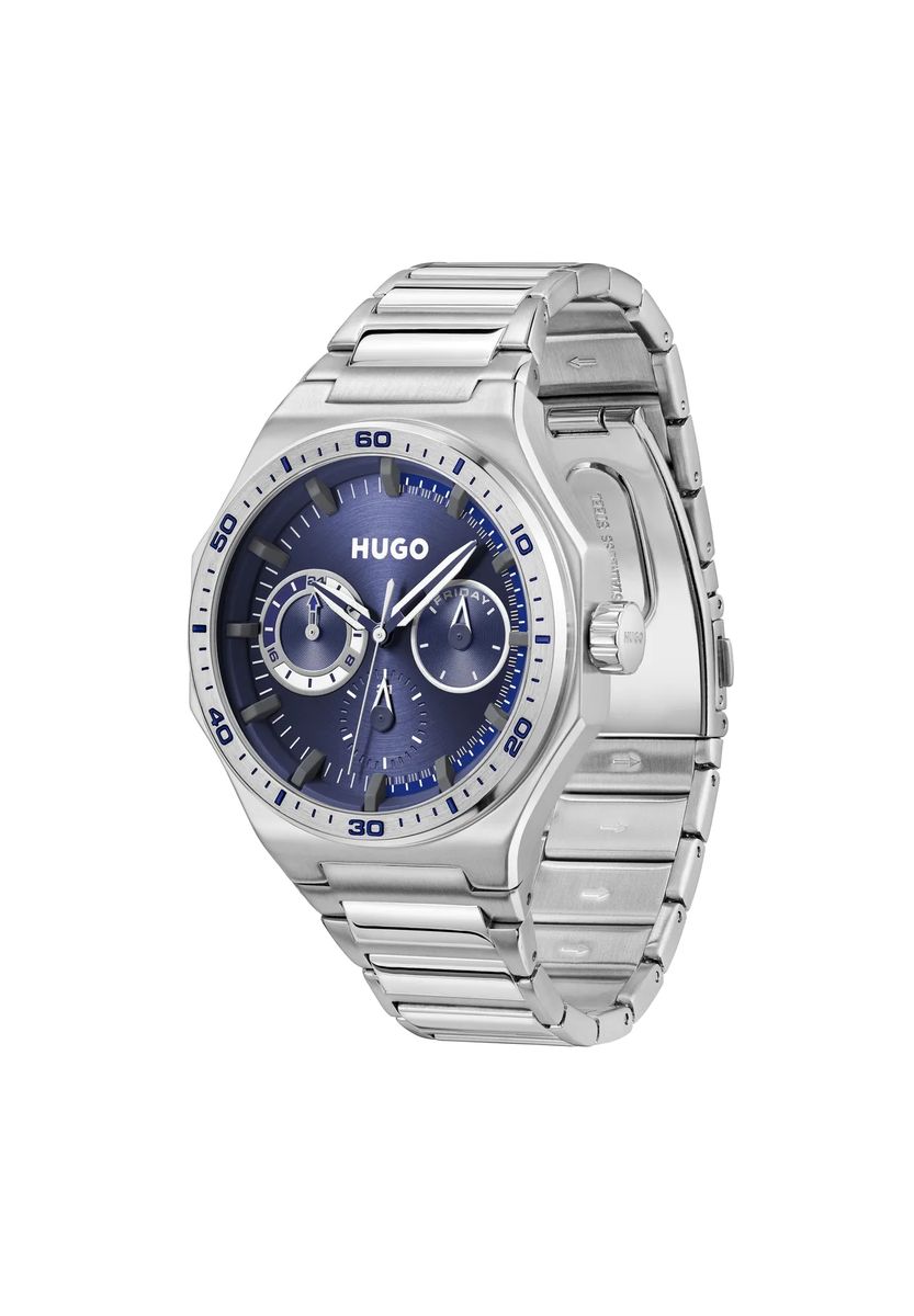 Multifunktions-Chronograph aus Edelstahl