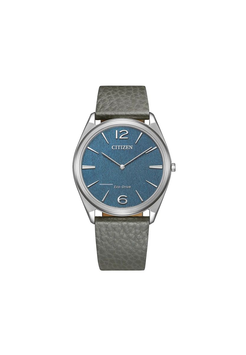 Flache Eco-Drive Analog-Armbanduhr