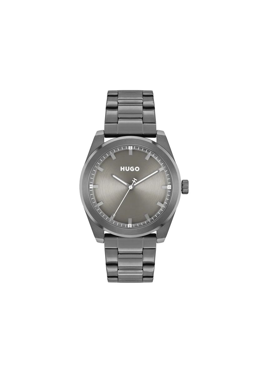 Minimalistische Armbanduhr aus Edelstahl