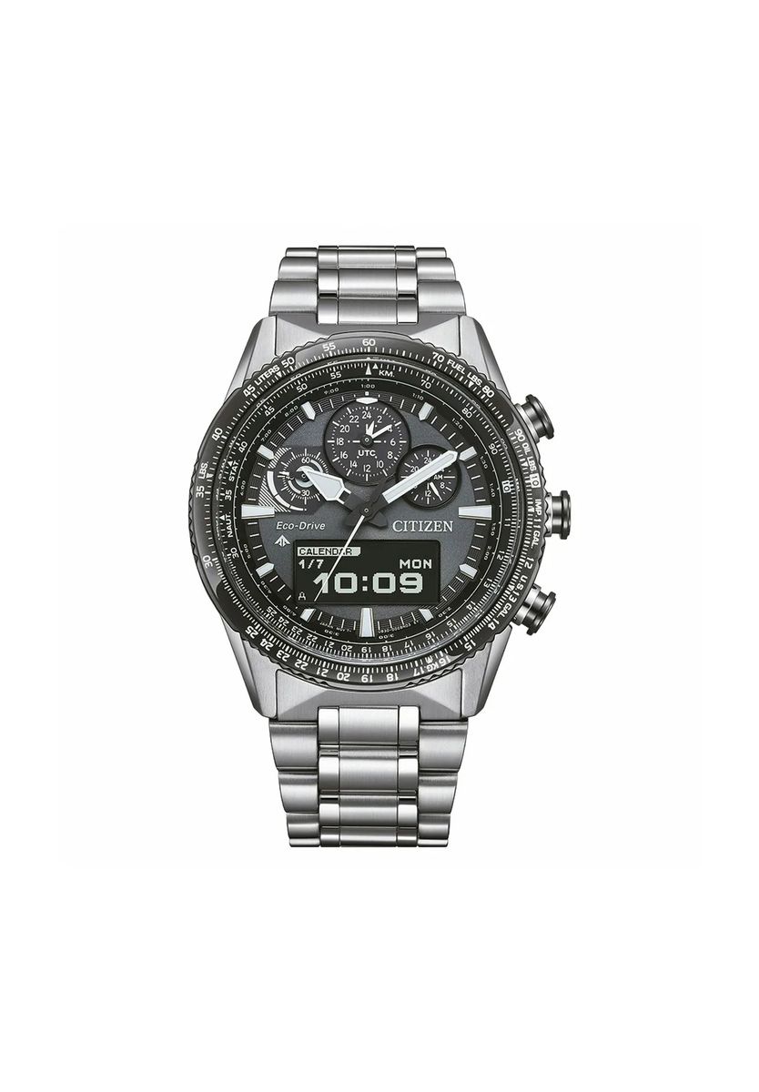 Luftfahrt-Inspirierte Analog-Digital Armbanduhr