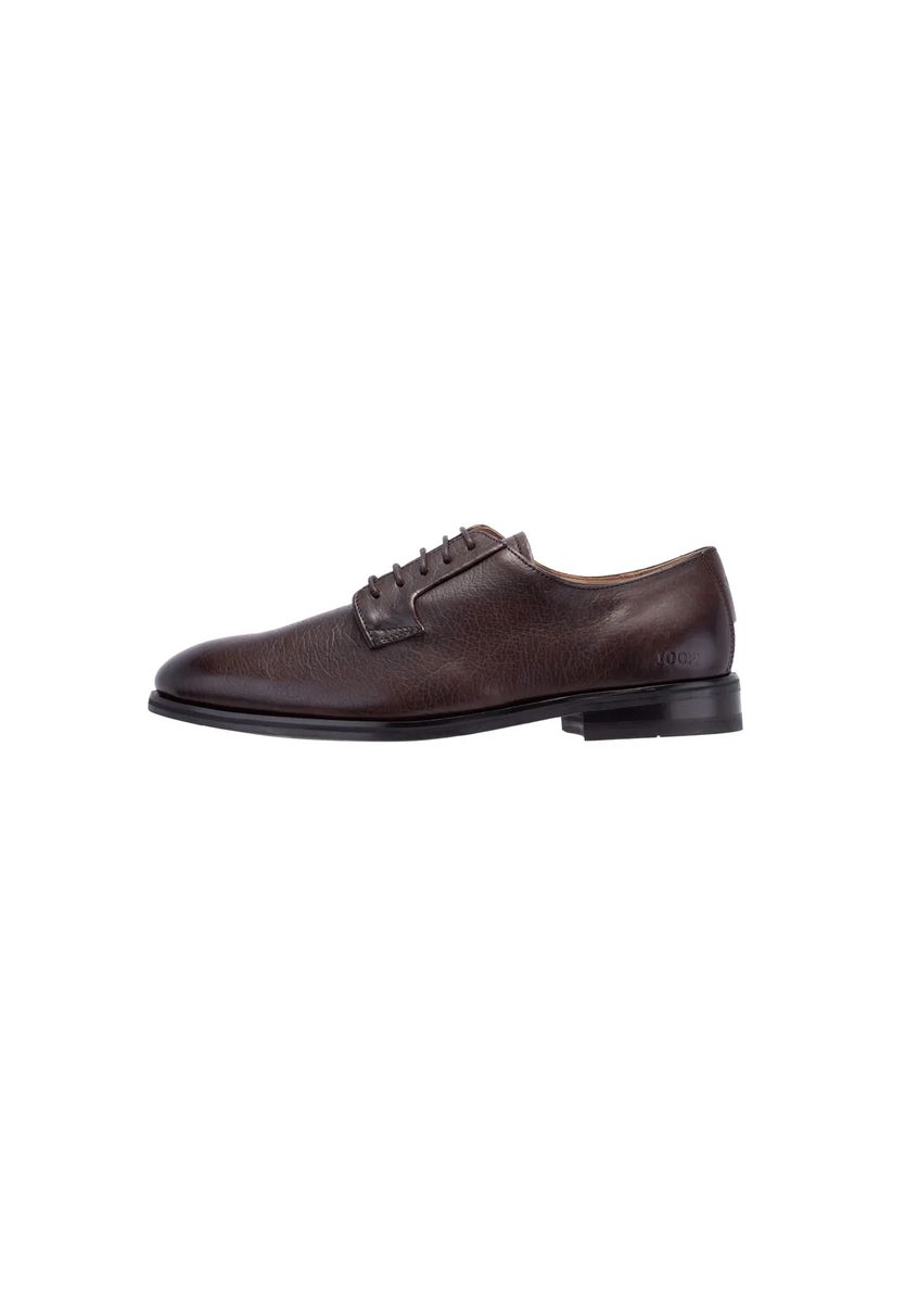 Klassische Derby-Schuhe aus genarbtem Leder