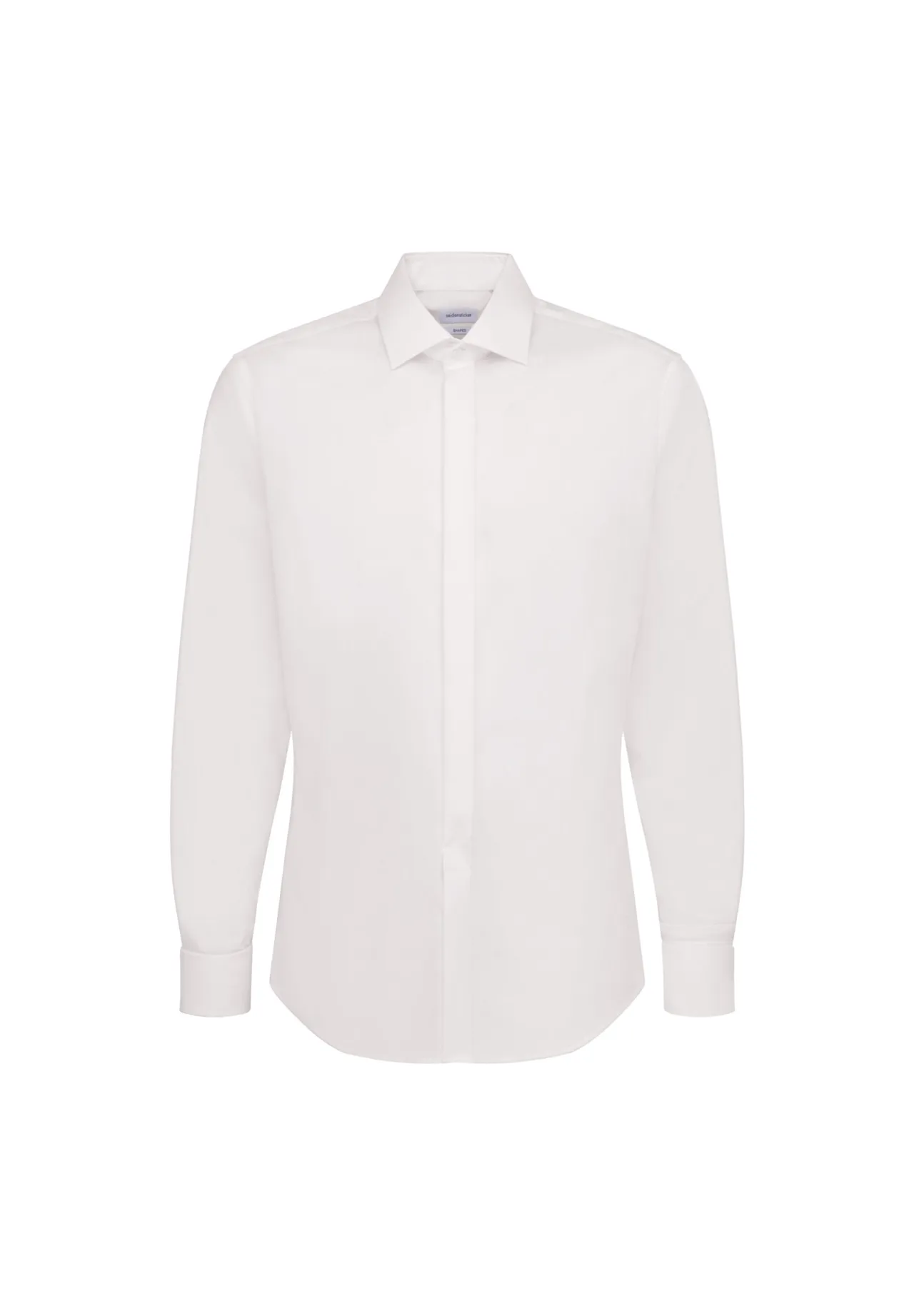 Tailored Smoking-Hemd mit Doppelmanschette