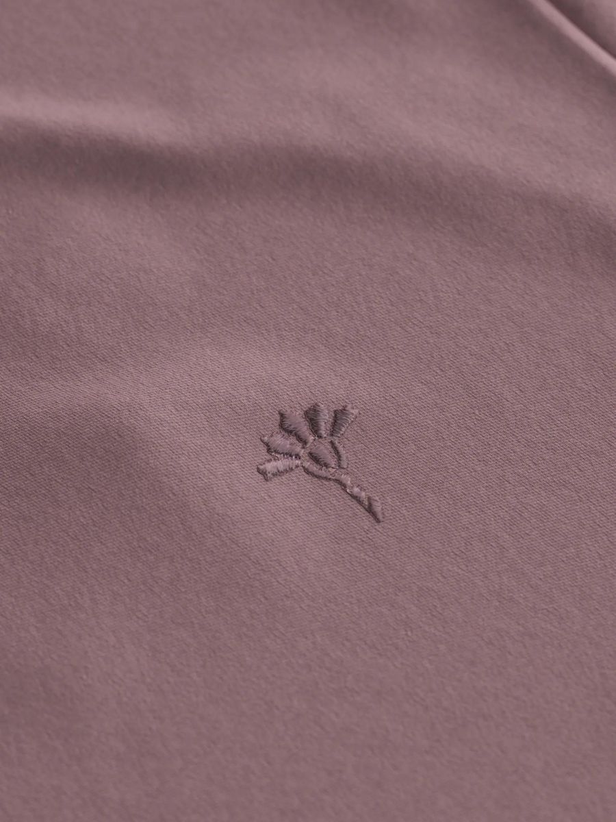 Schmal geschnittenes Bio-Baumwoll-T-Shirt