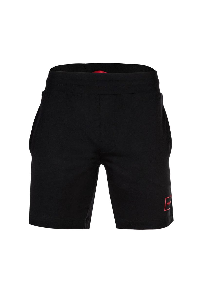 Einfache Sweatshorts mit Logo-Patch