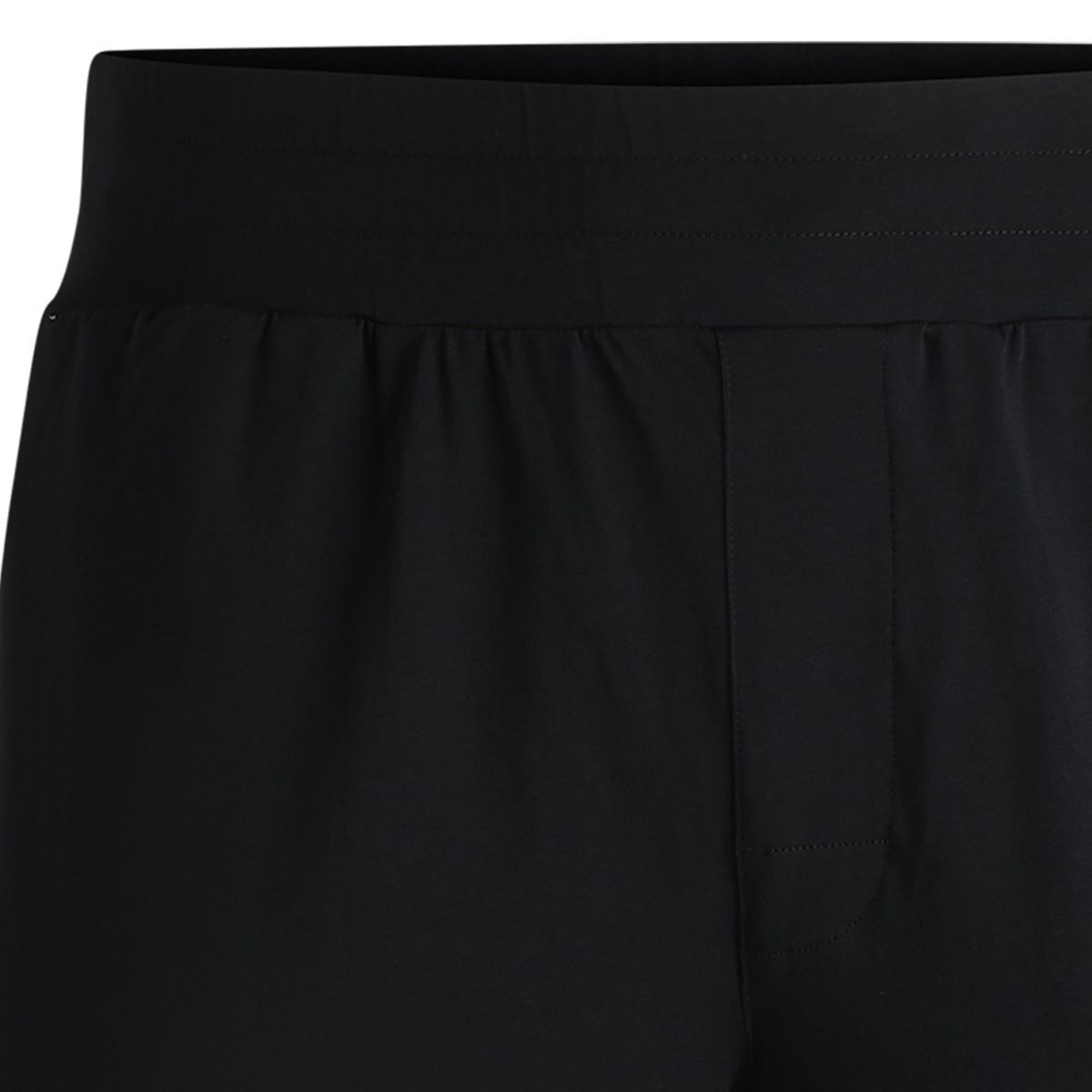 Einfache Sweatshorts mit Logo-Patch