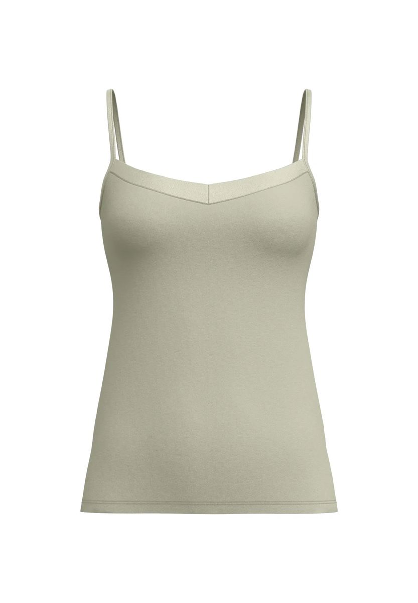 Elegantes Spaghetti-Top aus Supima-Baumwolle