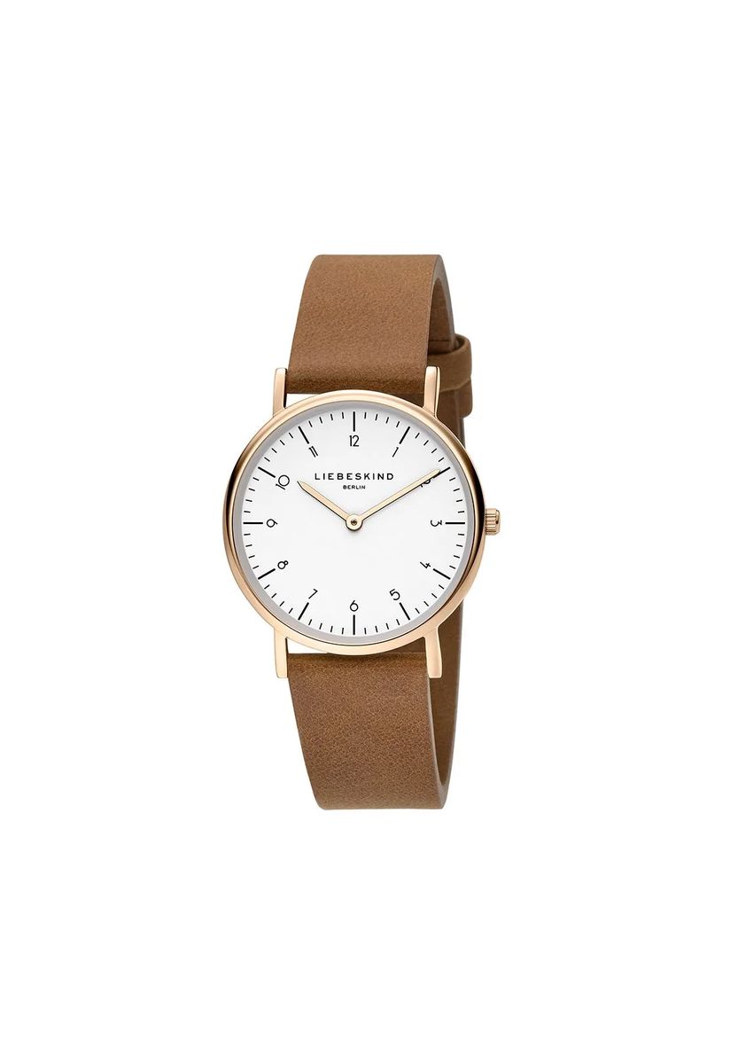 Minimalistische Skandinavische Lederarmband-Uhr