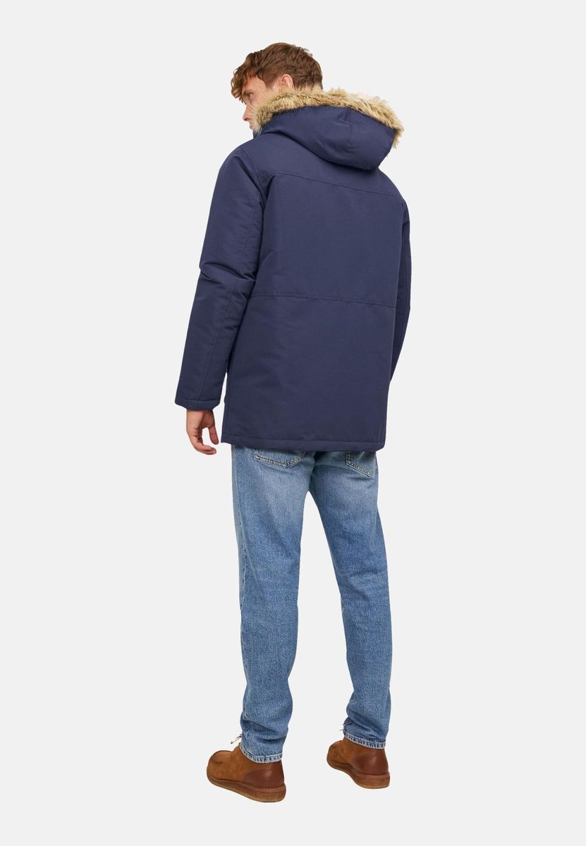 Herren Isolierte Parka Jacke mit Kapuze