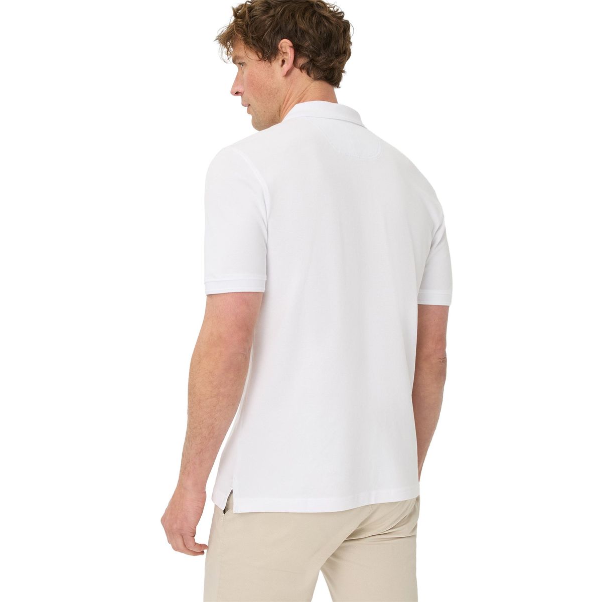 Klassisches Piqué-Poloshirt aus Pima-Baumwolle
