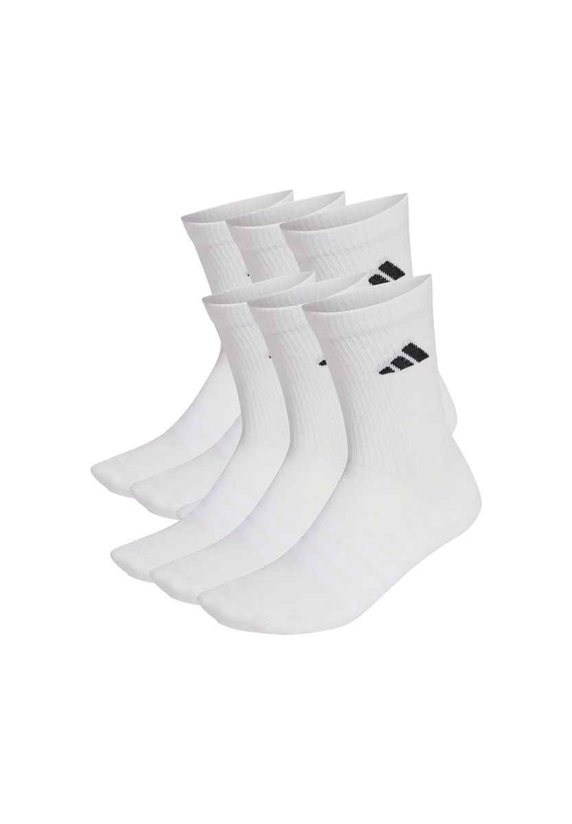 Gepolsterte Rippstrick-Sport-Crew-Socken