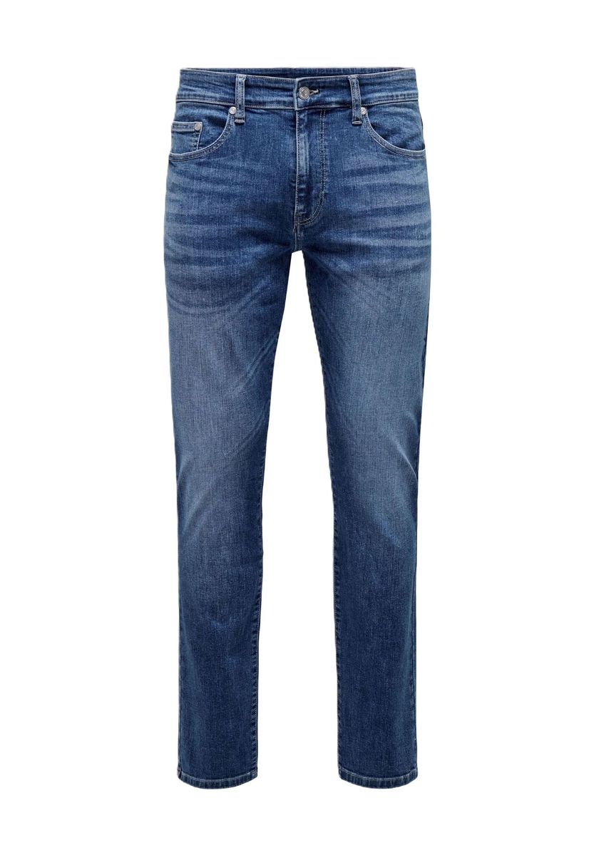 Schmal Geschnittene Jeans mit Mittlerer Waschung