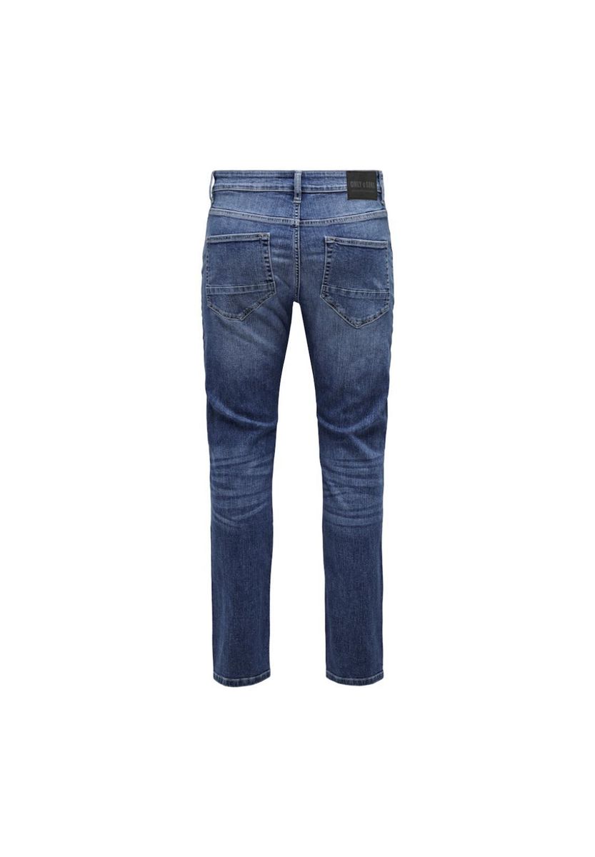 Schmal Geschnittene Jeans mit Mittlerer Waschung