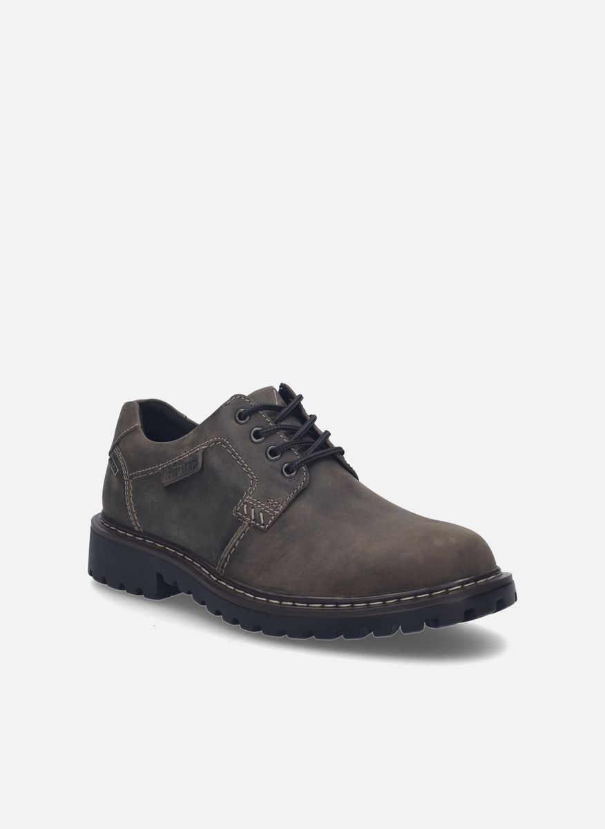 Robuste Leder-Schnürschuhe