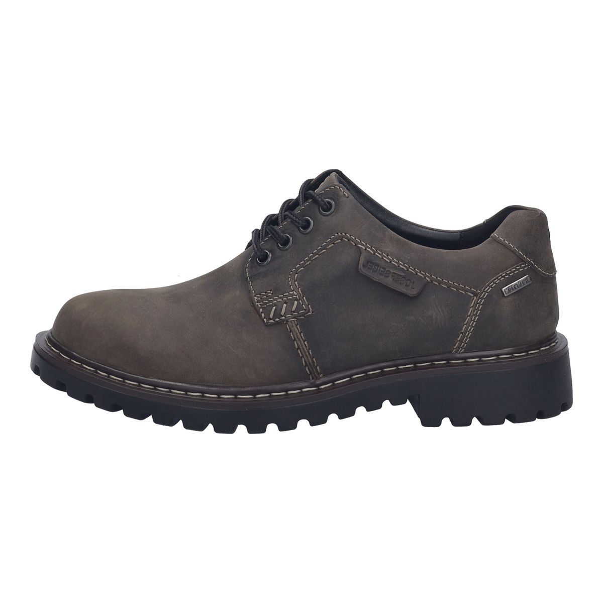 Robuste Leder-Schnürschuhe