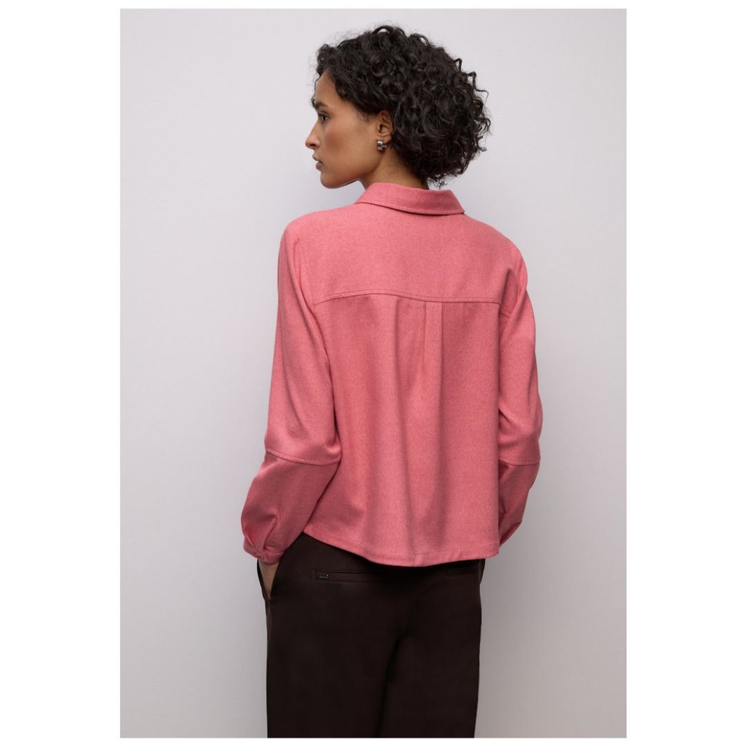 Moderne Hemdbluse mit Brusttaschen