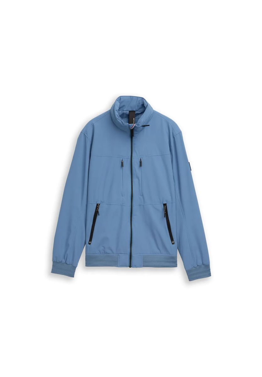 Wasserabweisender Blouson mit versteckter Kapuze