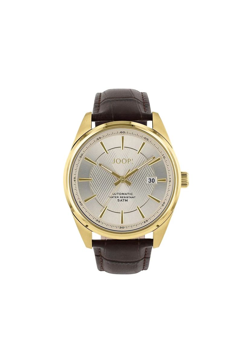 Elegante Automatik mit strukturiertem Zifferblatt