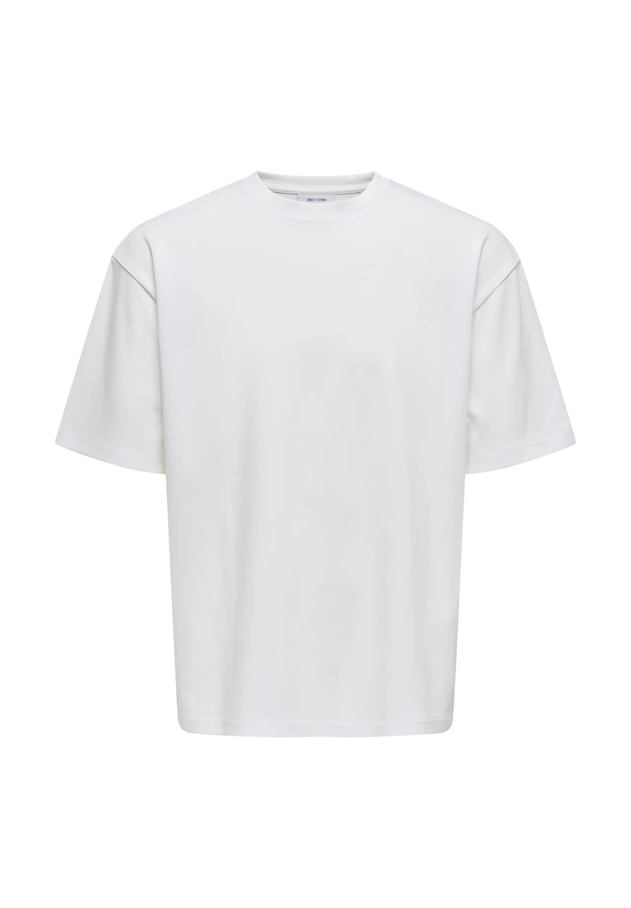 Lässiges Basic-T-Shirt mit Rundhalsausschnitt