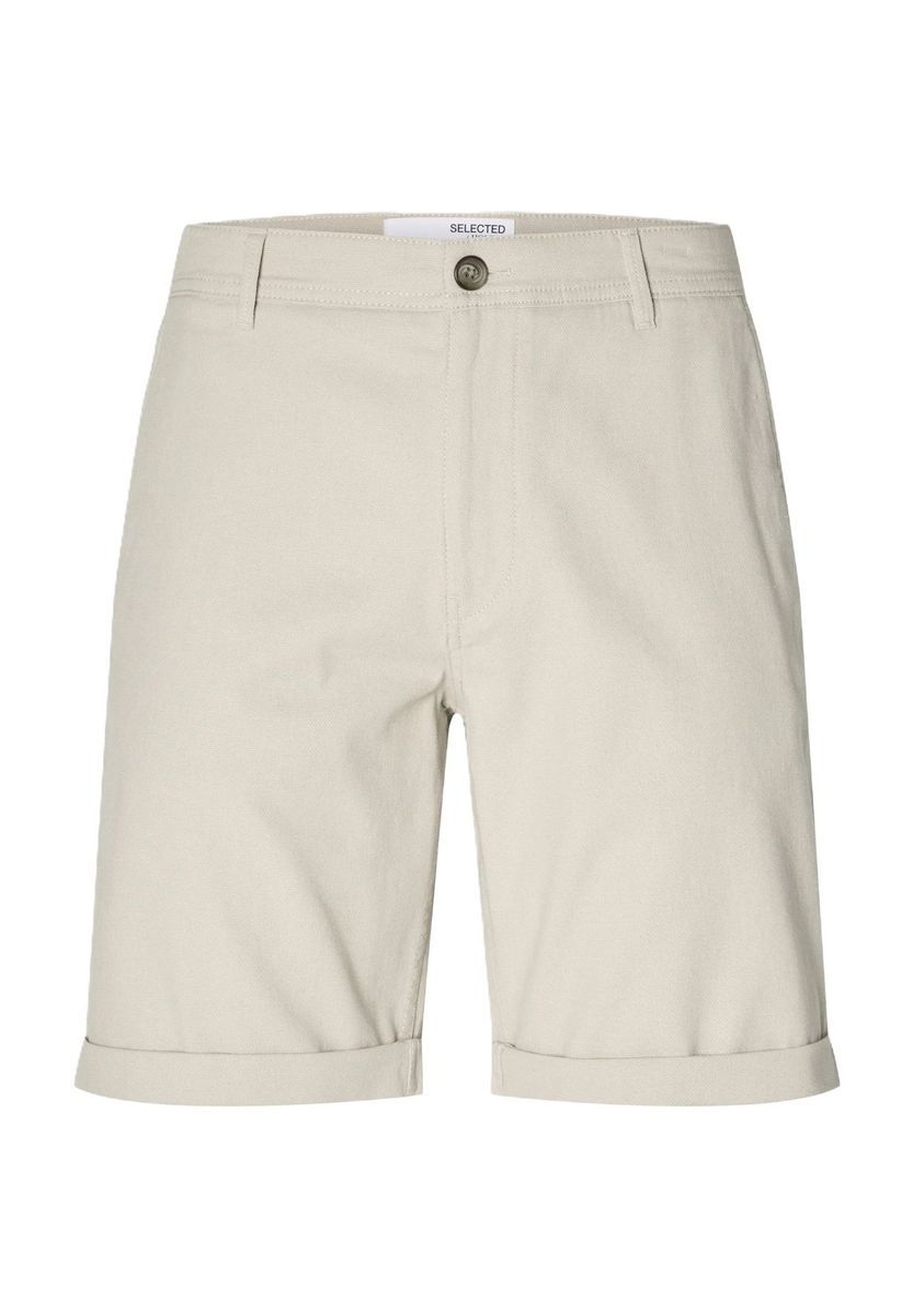 Klassische Slim-Fit Chino Shorts