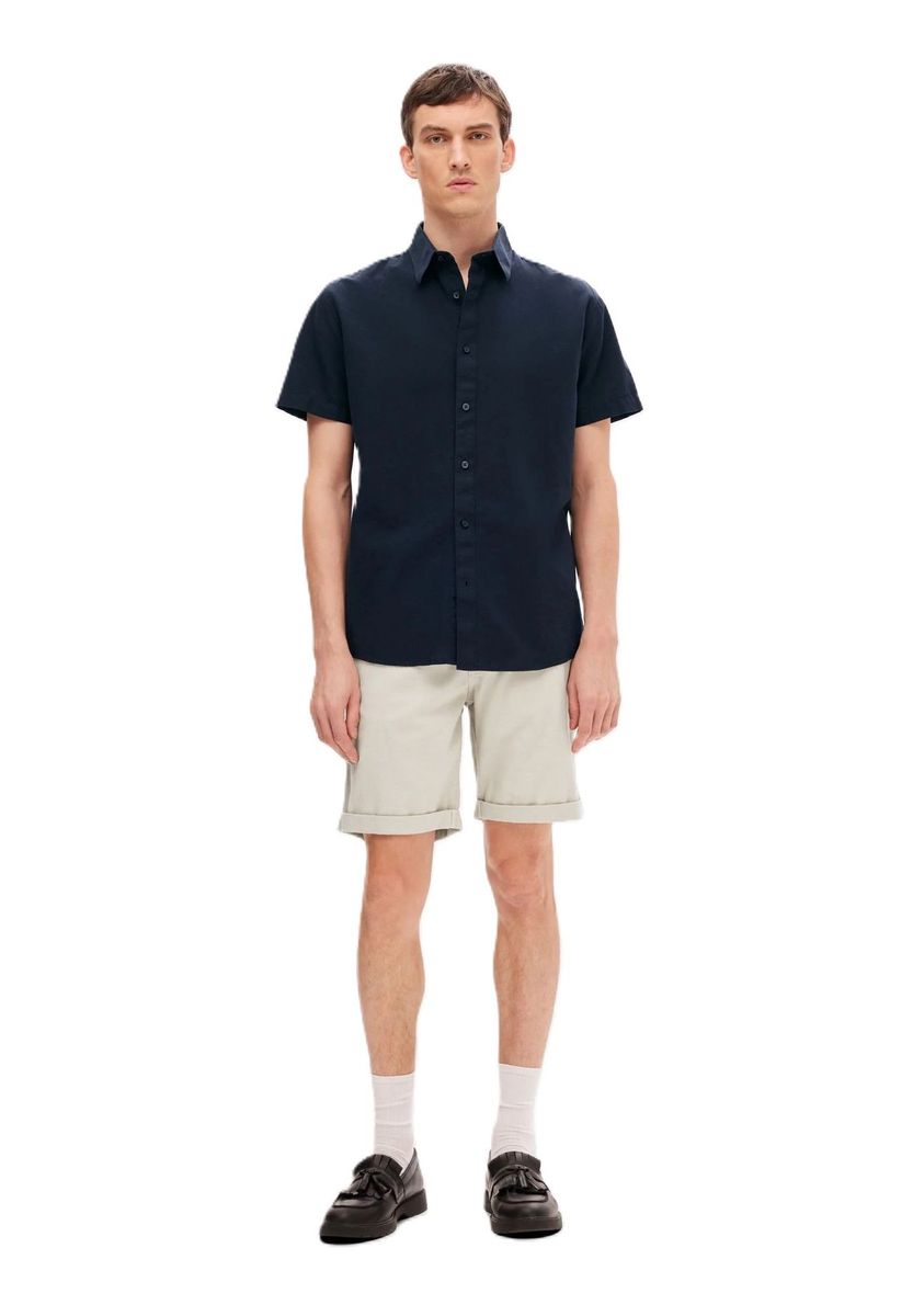 Klassische Slim-Fit Chino Shorts