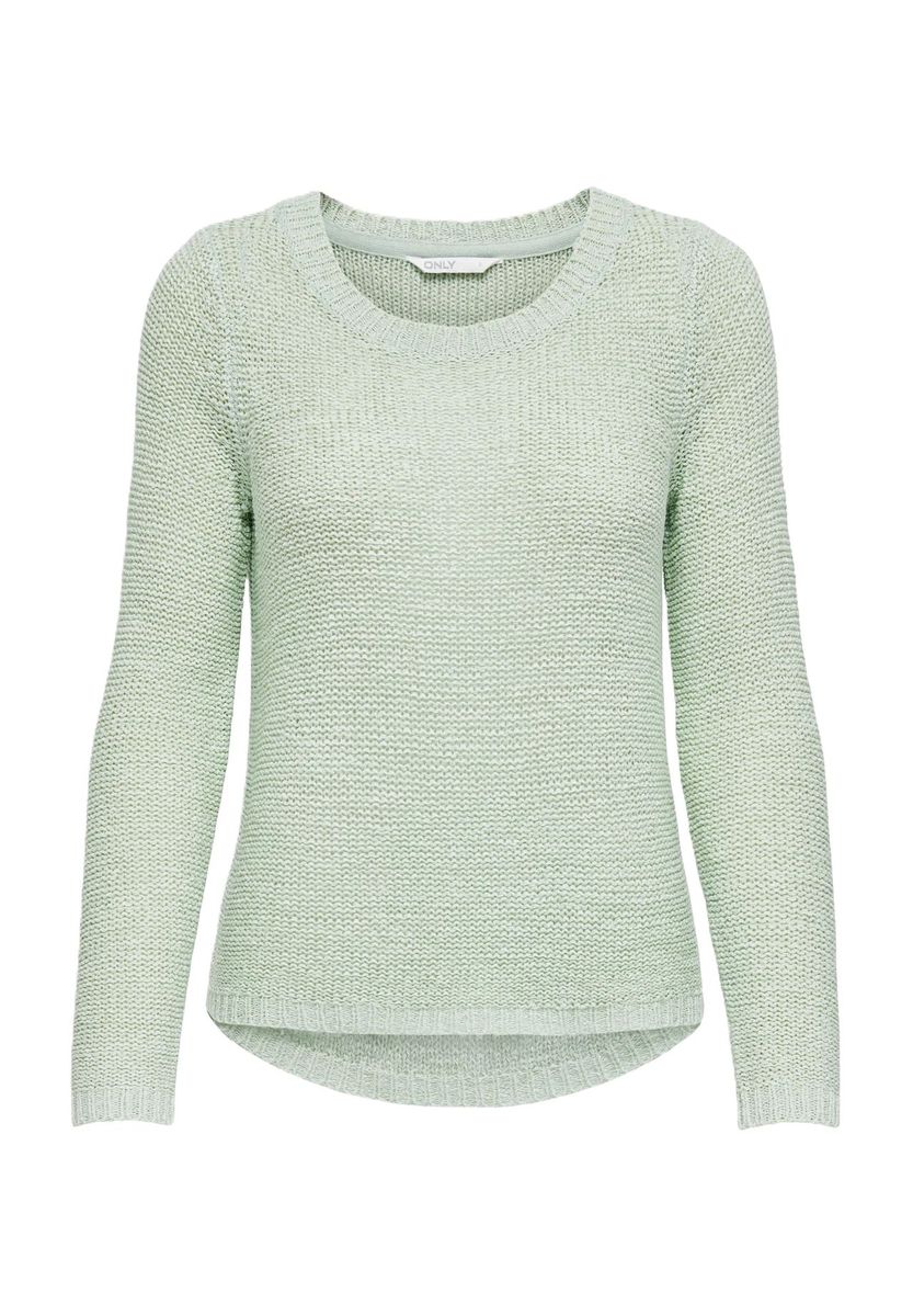 Leichter Strickpullover mit Rundhalsausschnitt