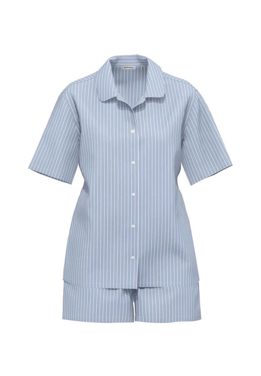 Gestreifter Modal-Shorty-Pyjama