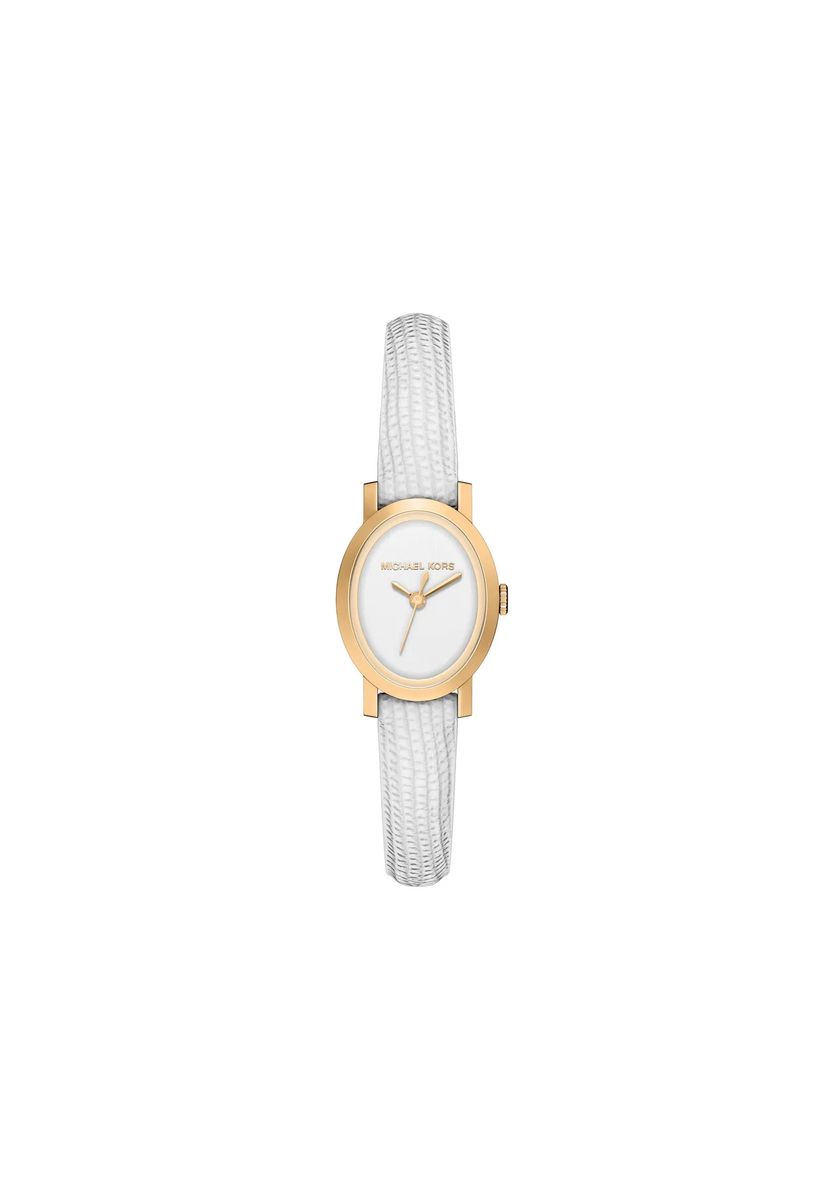 Maude Minimalistische Ovale Armbanduhr