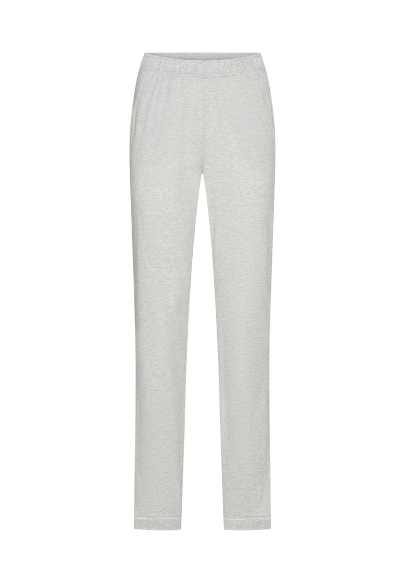 Schmal geschnittene Baumwoll-Loungewear-Hose