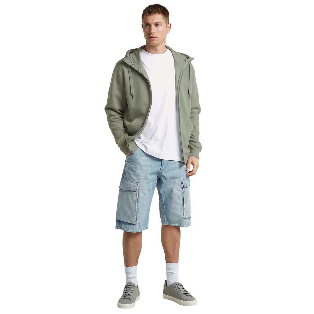 Premium Core Sweatjacke mit Kapuze
