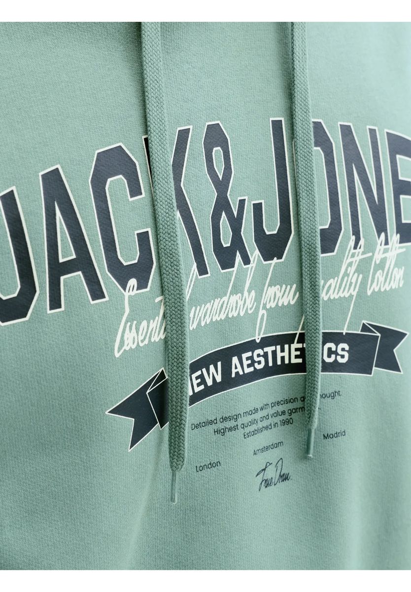 Hoodie mit College-Grafik-Print