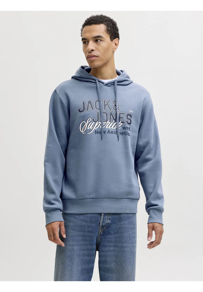 Kapuzenpullover mit Grafik-Print