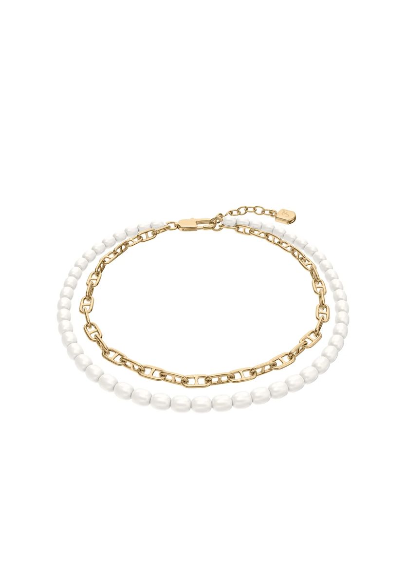 Zweireihiges Heritage Perlenarmband
